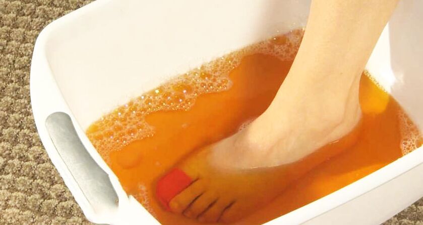 Baño de pés